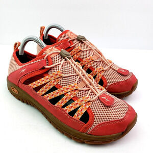 Chaco Outcross Girls Size 4Y Pink Outdoors Sports Hiking Sandals J180034